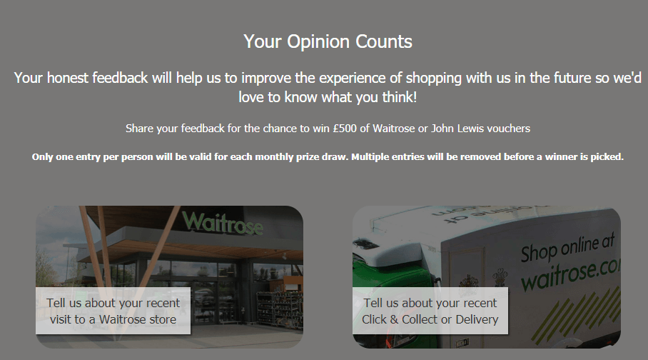 waitrose survey